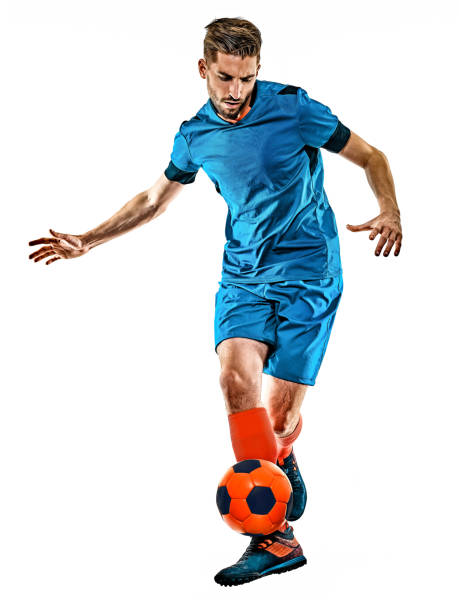 istock young soccer player man isolated white background standing 1208270657