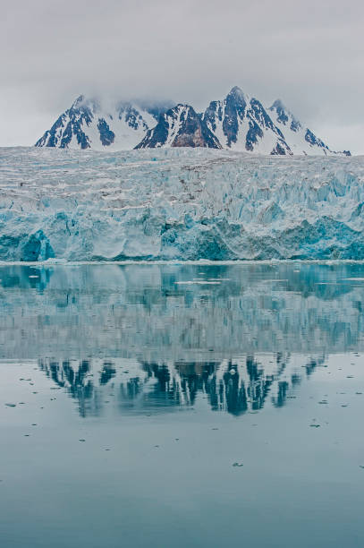 istock Monaco Glacier and drift ice in the bay. Svalbard. 1208272380