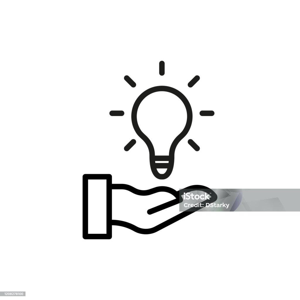 Simple Idea Line Icon Stock Illustration - Download Image Now - Backgrounds, Brainstorming, Business - iStock Simple Idea Line Icon Stock Illustration - Download Image Now - Backgrounds, Brainstorming, Business - iStock