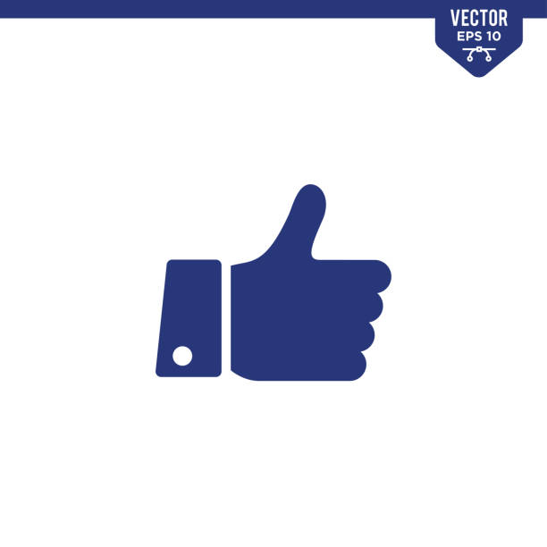 illustrations, cliparts, dessins animés et icônes de thumb up icon collection, vecteur de couleur solide - endorsement appreciate validate thumbs up