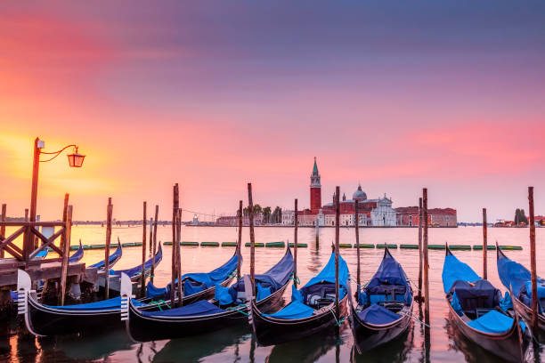 istock Colorful Sunrise over Venice 1208282873