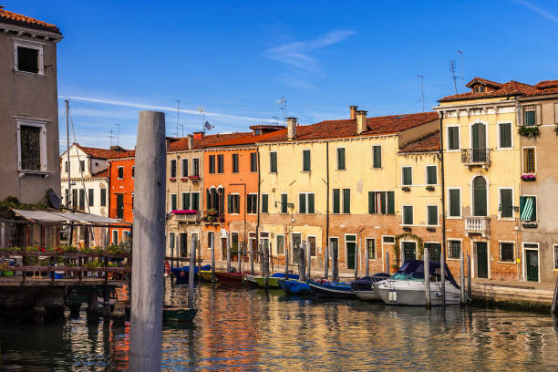 istock Houses lining a Canal in Venice 1208283430