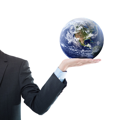 Businessman Holding a Planet Earth on His Palm of Hand.
https://earthobservatory.nasa.gov/features/BlueMarble/BlueMarble_2002.php
