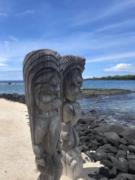 istock Place of Refuge Tikis 1208295938