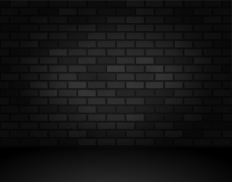 dark brick wall studio room background