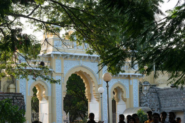 mysore palace, mysore, estado de karnataka, índia - architecture asia asian culture bangalore - fotografias e filmes do acervo