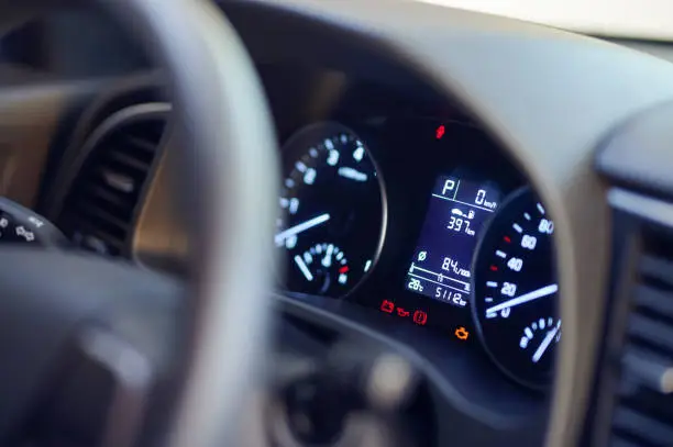 Photo of Modern car dashboard