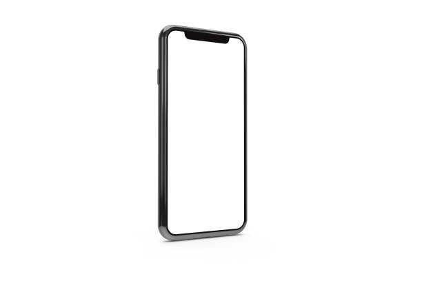 istock 3D Rendering of Blank Full Screen Smart Phone 1208306862