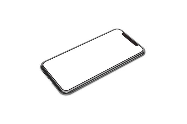 istock 3D Rendering of Blank Full Screen Smart Phone 1208306877