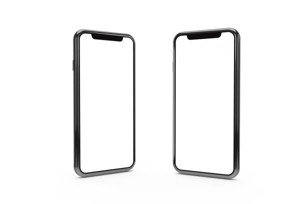 istock 3D Rendering of Blank Full Screen Smart Phone 1208307266