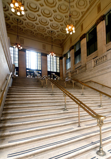 istock Staircase, Union Station, Chicago. 1208311267