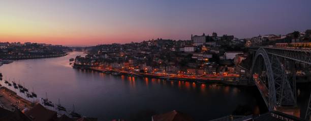 istock Panoramic view of Porto at sunset. 1208312034