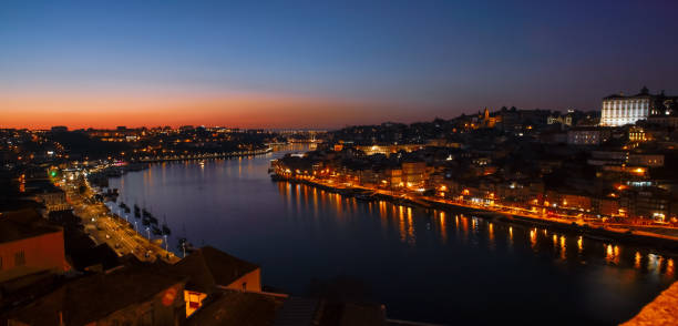 istock Panoramic view of Porto at sunset. 1208312073