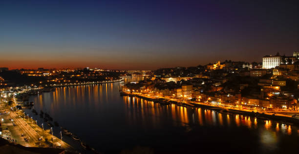 istock Panoramic view of Porto at sunset. 1208312100