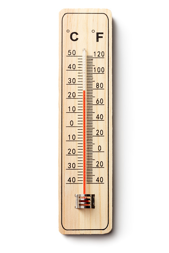 Objects: Thermometer Isolated on White Background