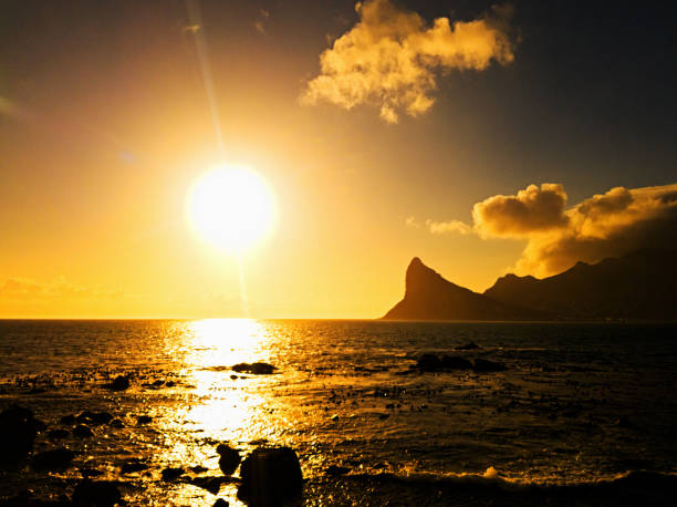 istock Glorious golden sunset at Cape Town's Hout Bay 1208320950