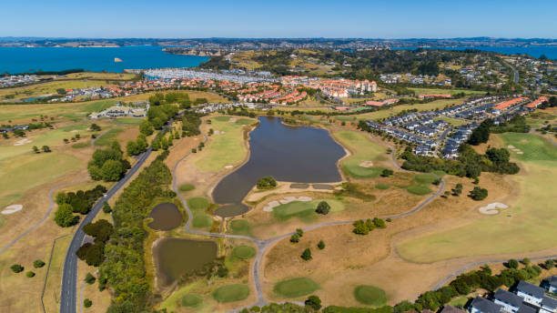 istock Auckland Aerial View 1208322091