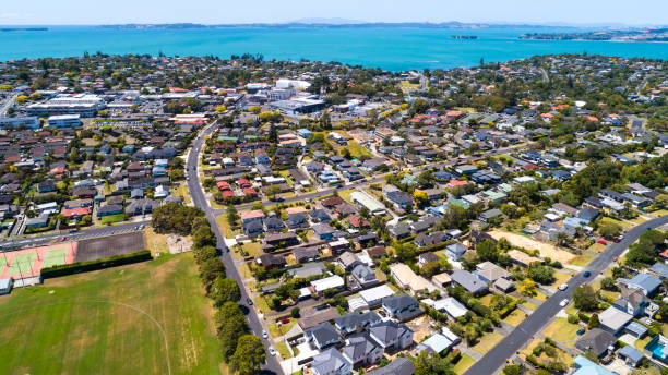 istock Auckland Aerial View 1208322459
