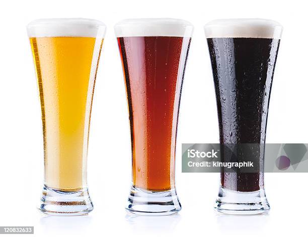3 種類のビール - しずくのストックフォトや画像を多数ご用意 - しずく, アルコール飲料, カットアウト