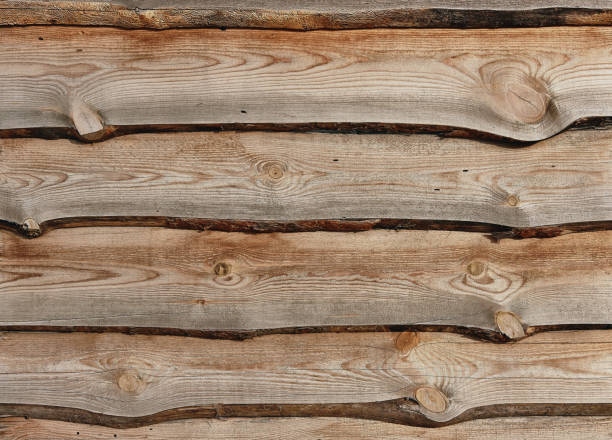 istock natural hardwood pine board siding 1208329608