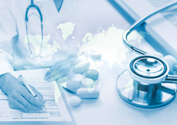 istock Medical concept image Global epidemics and treatment 1208329757