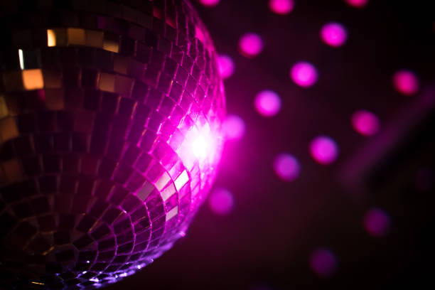 istock Shiny disco ball in a night club 1208331288