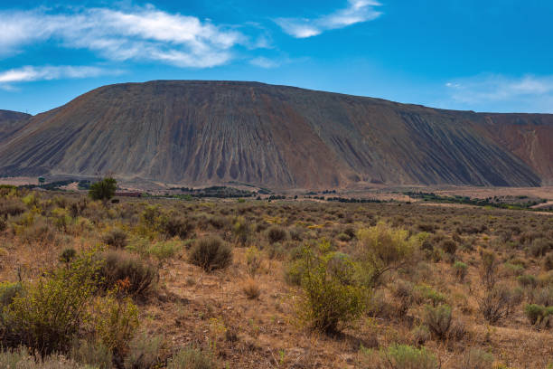 istock Mine Tailings Open Pit Copper, Salt Lake City, Utah, USA 1208332151
