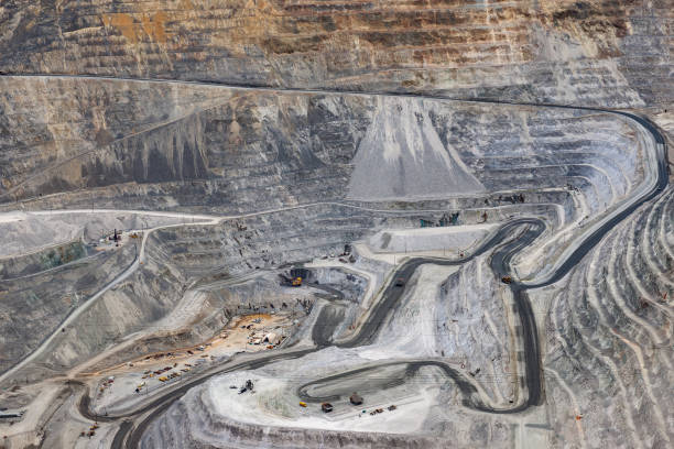istock Open Pit Copper Mine, Salt Lake City , Utah, USA 1208332182