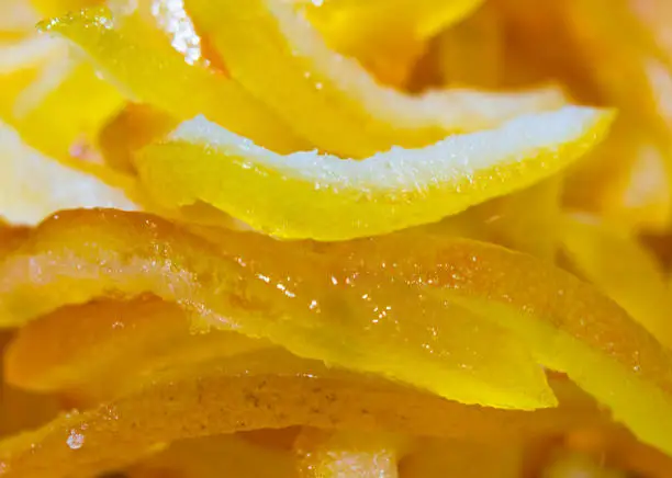 Photo of candied citrus crust