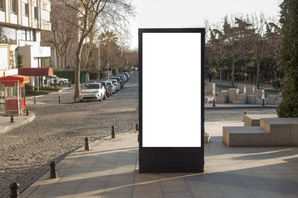 istock Blank billboard on the street 1208336064