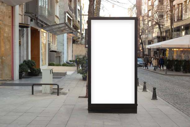 istock Blank billboard on the street 1208336072
