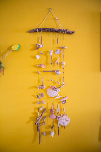 istock Homemade Hanging Decoration Made From Seashells 1208336363