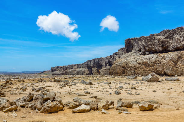 Amazing landscapes in Fuerteventura Jandía Natural Park mountains, Maginificent landscape in Fuerteventura, beautiful Canary island.