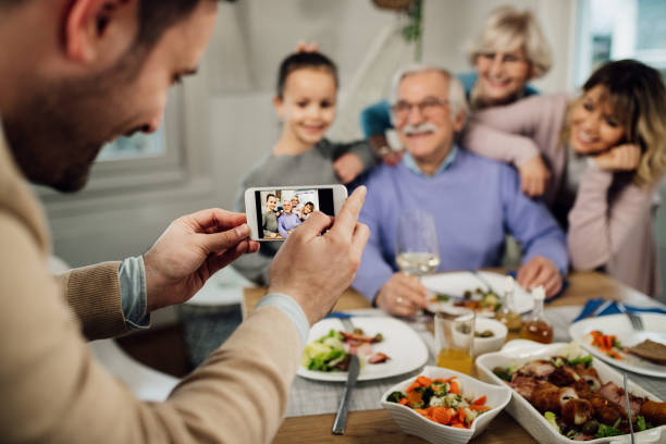 istock Family reunion selfie! 1208343271