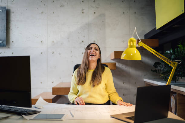 istock She found happiness in her career 1208345041