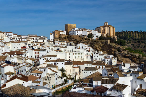 istock Setenil de las Bodegas in Andalusia, Spain 1208350252