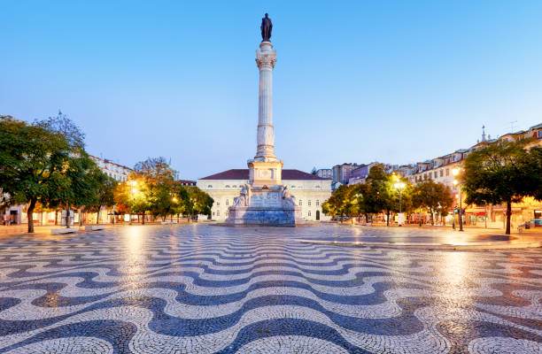 istock Rossio square in Lisbon Portugal 1208354926