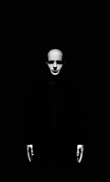istock High Contrast Scary Man Manikin Isolated Photo 1208360366