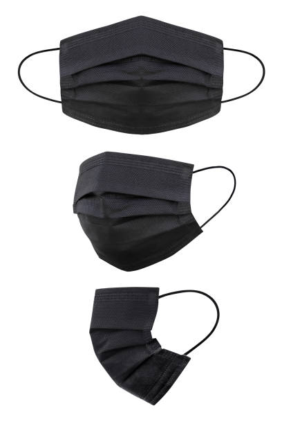 istock Medical mask isolated on white background 1208361227