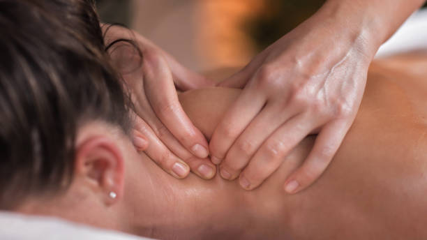 istock Neck Sports Massage Therapy 1208362715