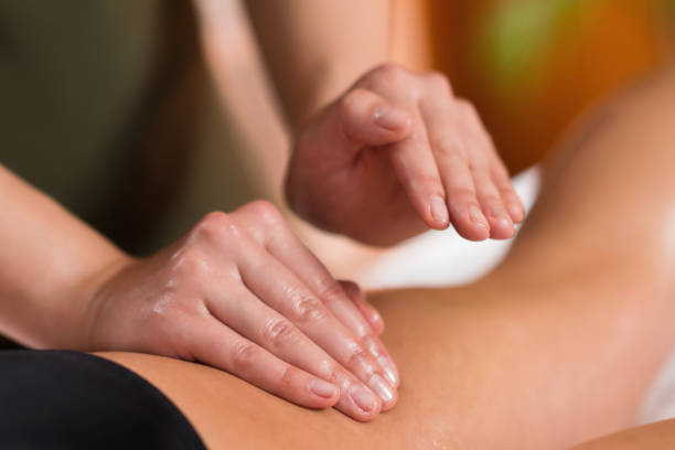 istock Legs Sports Massage Therapy 1208363351