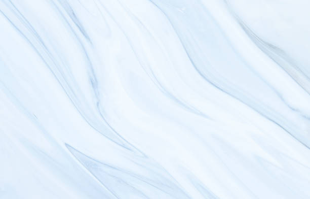 marbre rock texture bleu motif liquide tourbillon de peinture blanc foncé illustration fond pour faire en céramique compteur carrelage gris argent équillant qui est abstrait vagues peintes pour le mur de la peau concept d’idées d’art luxueux. - blue grey photos et images de collection