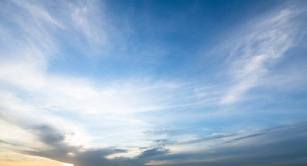 istock dramatic sunset and sunrise sky nature background with white clouds 1208368663
