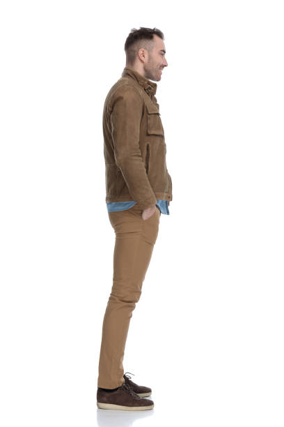 istock Side view of handsome casual man 1208376177