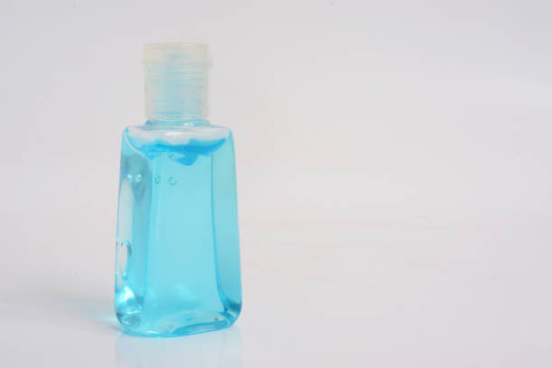 istock Alcohol Gel Hand Sanitizer on white background 1208376498