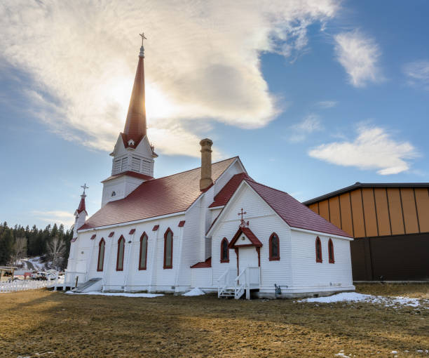 istock Saint Eugene Church at Saint Eugene Mission, Canada 1208377363