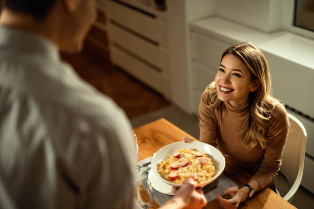 istock Thank you dear, that looks delicious! 1208378761