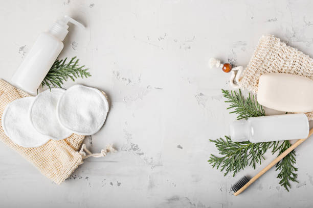 istock Zero waste, sustainable bathroom and lifestyle 1208379865