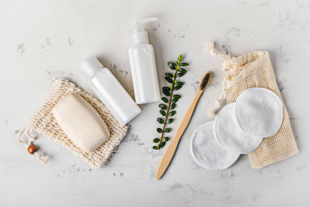 istock Zero waste, sustainable bathroom and lifestyle 1208379974