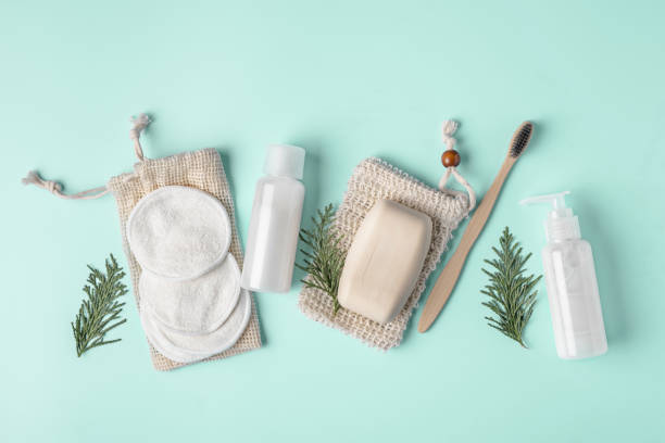 istock Zero waste, sustainable bathroom and lifestyle 1208381371